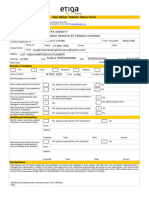 Claims Form For NON MOTOR