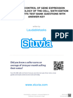 Stuvia 1206402 Chapter 07 Control of Gene Expression Molecular Biology of The Cell Sixth Edition Bruce Alberts Test Bank Questions With Answer Key