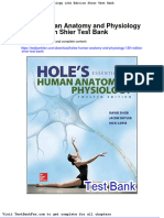 Full Download Holes Human Anatomy and Physiology 12th Edition Shier Test Bank
