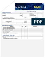 Declaración de Salud ESMIN