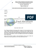 PAIC - Sample PE Retainer Agreement