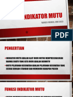 Indikator Mutu