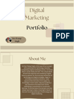 Digital Marketing: Portfolio