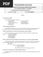 Branch/Section: ECE: Course: B.TECH III Year II SEM ACY: (2017-2018) Sub: Microprocessors and Microcontrollers