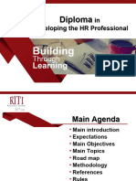 Diploma in Developing The HR Professional - 0 Introduction