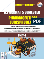 Unit 4 Pharma Jurisprudence One Shot Notes