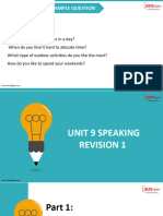 Unit 9. Revision 1