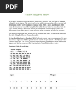 Smart Calling Bell Project