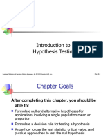 Testing - Hypothesis Graduate School 1