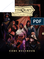 MythCraft Core Rulebook DTRPG