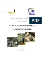 Buku Panduan Projek Tahun Akhir