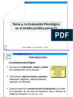 Psicologiacriminal Tema4Laevaluacinpsicolgicaenelambitojurdico-penalI