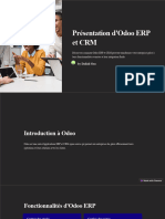 Présentation D'odoo ERP Et CRM: by Dallali Ons