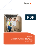 Manual Entregas Certificadas - Logyca 2017