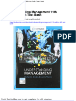 Full Download Understanding Management 11th Edition Daft Test Bank