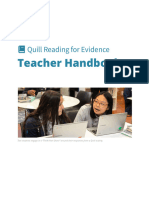 Quill Reading For Evidence Teacher Handbook