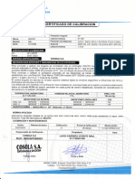 ESTACION TOTAL-L Certificado de Calibración