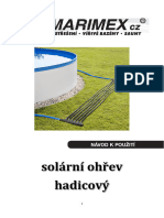 Návod Solární Ohřev Hadicový