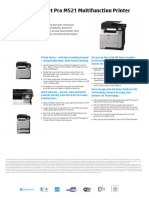 LaserJet M521 MFP DS