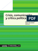 Jorge Catala Carrasco. Crisis - y - Cultura - en - Un - Orden - Neoliberal. de Valle y Silva (Eds)