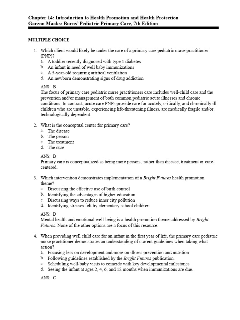 Chapter 14 introduction to health promotion and health protection