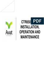 CTR8500/8300 Installation, Operation and Maintenance