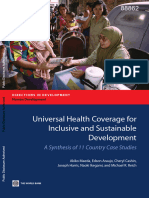 Universal Health Coverage For Inclusive and Sustainable Development