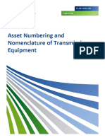 TG-NET-ENG-500 Asset Numbering and Nomenclature of Transmission Equipment Guide (Rev1.00