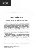 Download Adorno Notes on Beckett by Conall Cash SN69222200 doc pdf