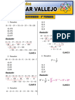 SOLUCIONARIO - 4TO PRIMARIA