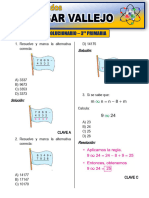 Solucionario - 3ro Primaria