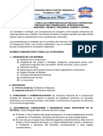 Reglamento General de Competencias Estadales o Interligas de La Corpioración Criollitos de Vzla - El Que Vale