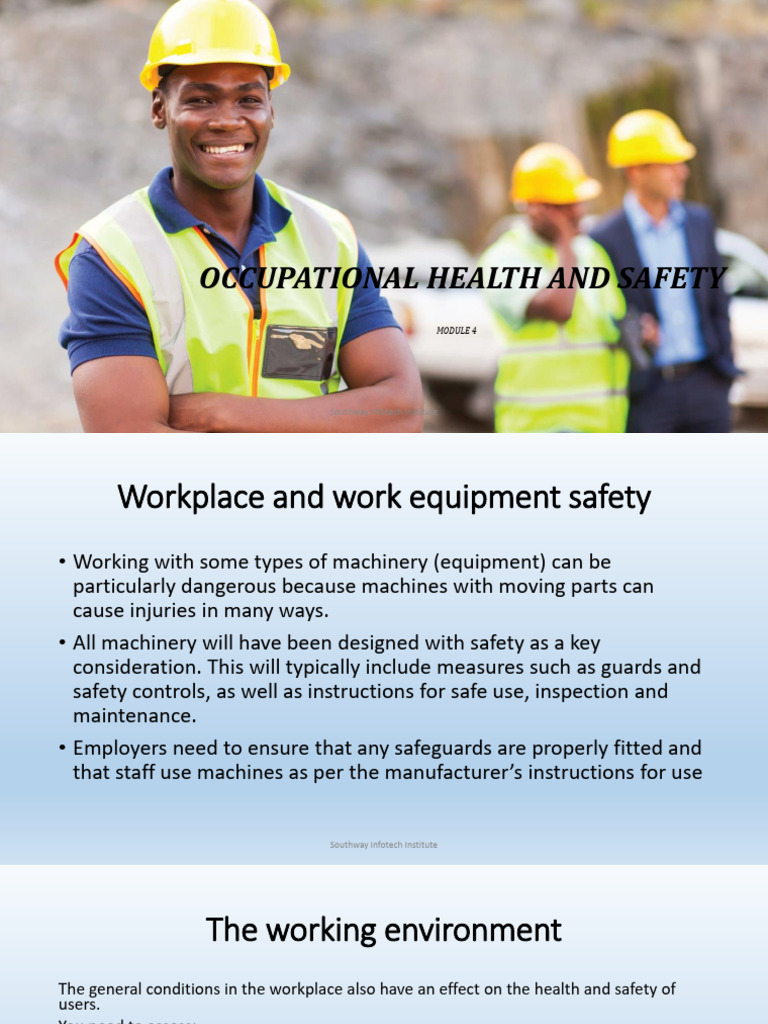 OHS Moule 4 PDF Occupational Safety And Health Personal