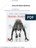 Full Download Human Anatomy 5th Edition Mckinley Test Bank
