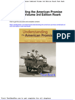 Full Download Understanding The American Promise Combined Volume 3rd Edition Roark Test Bank