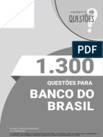1.300 Questões Gabaritadas Banco Do Brasil - Agente Comercial e Agente de Tecnologia