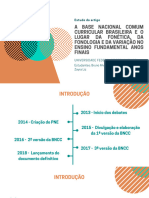 Estudo de Artigo Da Profa. Dra. Siane G. C. Rodrigues