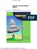 Full Download Understanding The Law 6th Edition Carper Test Bank