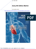 Full Download Human Anatomy 8th Edition Martini Test Bank
