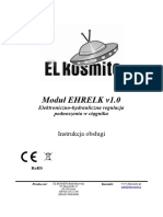 EHRELK v1.0 Podnosnik Ciagnika Sterowanie EHR Elektroniczno-Hydrauliczna Regulacja Podnoszenia