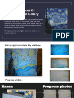 Virtual Art Gallery - Starry Night