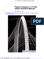 Full Download University Physics Volumes 1 2-3-13th Edition Freedman Solutions Manual