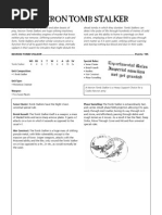 Necron Tomb Stalker Rules