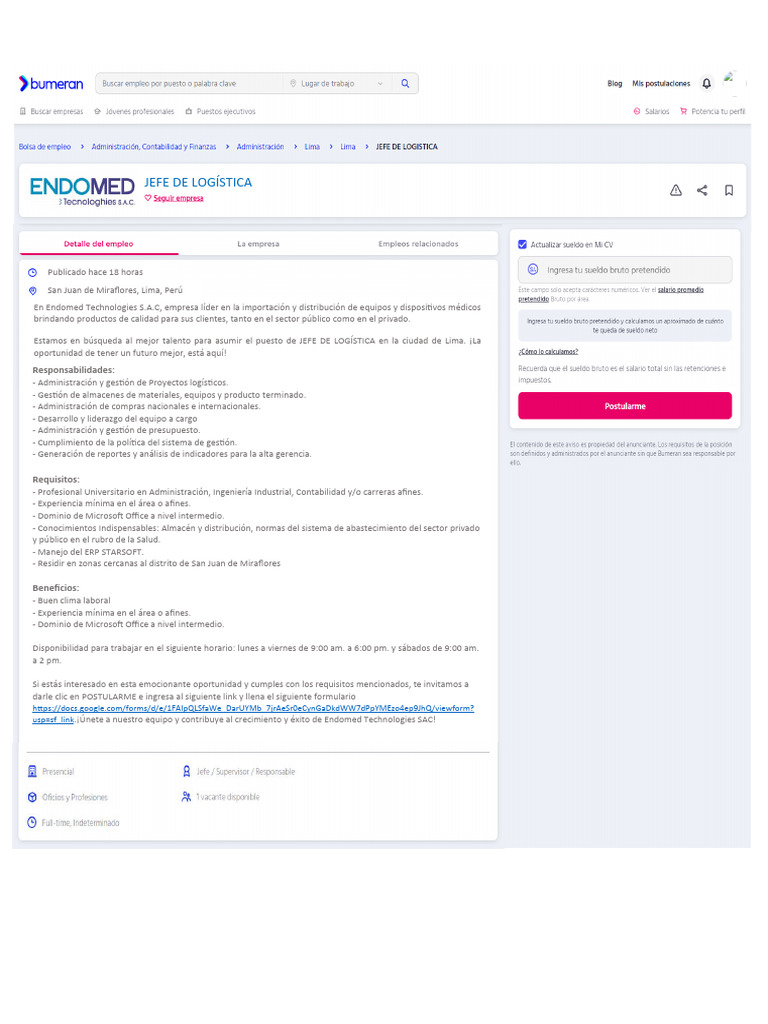 BUMERAN AVISO | PDF