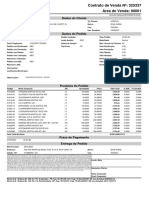 Contrato de Venda Nº: 325337 Área de Venda: 00001: Dados Do Cliente