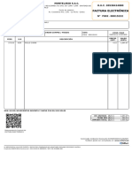 Factura Electrónica: Representación Impresa de Fac Tura Elec Trónic A