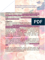 El Protagonismo de La Cultura Burguesa en Las Principales Transformaciones Desarrolladas en América y Europa Durante El Siglo XIX