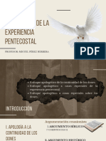 Apologetica de La Experiencia Pentecostal