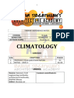 Climatology (Unit-3)