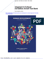Full Download Human Development A Cultural Approach 2nd Edition Arnett Test Bank